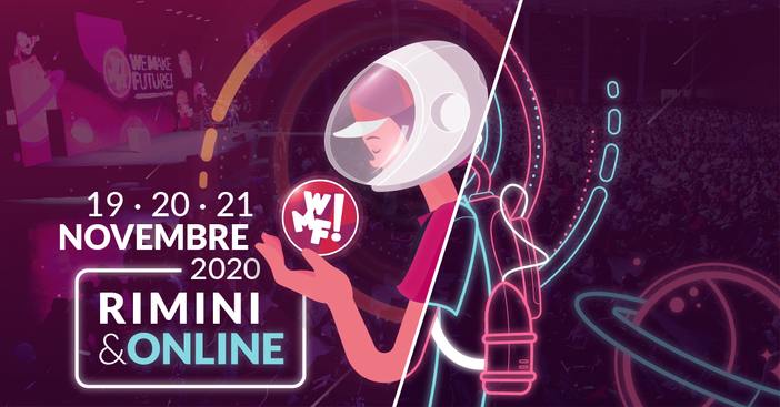 Il 19, 20 e 21 novembre il WMF presenta
il Festival ibrido più grande al mondo Il 19, 20 e 21 novembre il WMF presenta
il Festival ibrido più grande al mondo