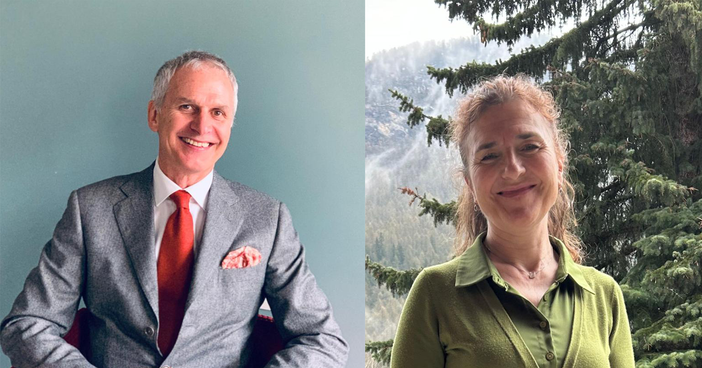 Massimo Marchisio e Monica Berton