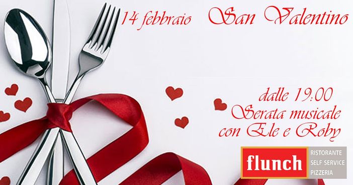 Flunch Collegno: a San Valentino in programma un evento speciale