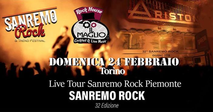 Domenica a Torino la seconda tappa delle selezioni piemontesi del 32° Sanremo Rock
