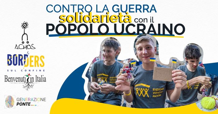 Solidarietà per il popolo ucraino: attivata una raccolta fondi e di beni di prima necessità da distribuire ai profughi
