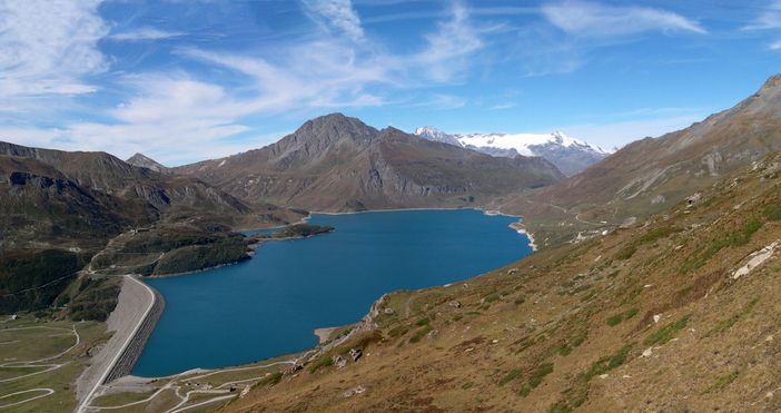 Diga del Moncenisio, in corso un'esercitazione della Protezione civile Diga del Moncenisio, in corso un'esercitazione della Protezione civile