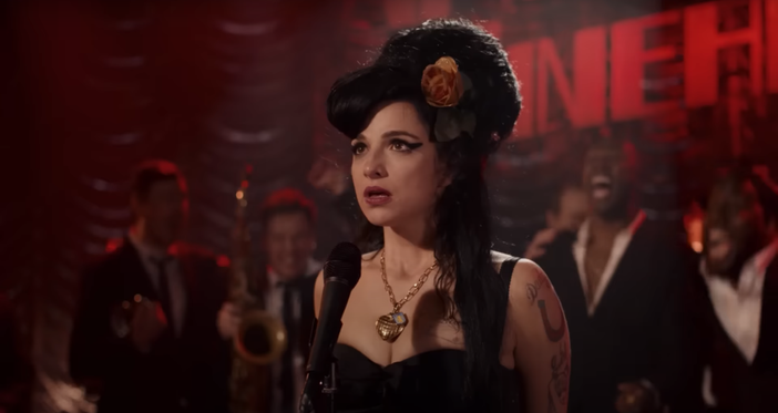 Nina Zilli al The Space di Torino per l'anteprima di Back to Black, il film sulla vita di Amy Winehouse