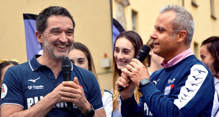 Da sinistra Marchiaro e Cicchiello