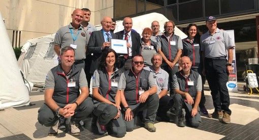 A Roma l’Emergency medical team della Regione Piemonte riceve ufficialmente la prestigiosa certificazione di secondo livello