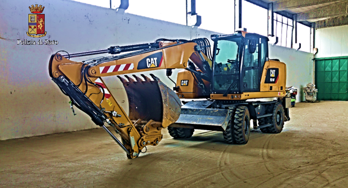 Furti nei cantieri edili del Piemonte, sgominata la banda: recuperati più di 3 milioni di euro di refurtiva