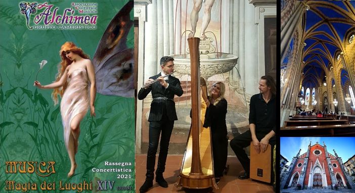 Il gruppo Alchimea in concerto alla Chiesa di Santa Giulia