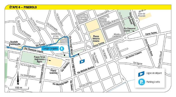 La posizione del parcheggio custodito