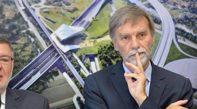 Oggi il ministro Delrio a Collegno per &quot;accogliere&quot; l'arrivo della metro