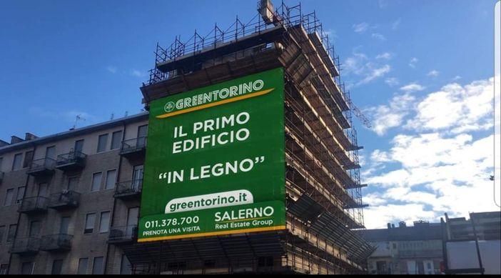 Nasce a Torino GreenTorino, il primo palazzo di 7 piani costruito interamente in legno Nasce a Torino GreenTorino, il primo palazzo di 7 piani costruito interamente in legno