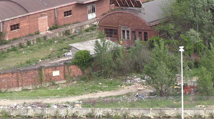 Scene di degrado in corso Venezia