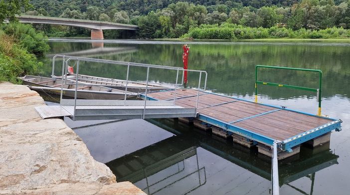 Chivasso, domenica 15 si inaugura il nuovo imbarcadero del parco Sabiunè Chivasso, domenica 15 si inaugura il nuovo imbarcadero del parco Sabiunè