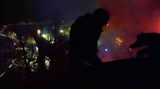 scontri a Chiomonte - foto di repertorio