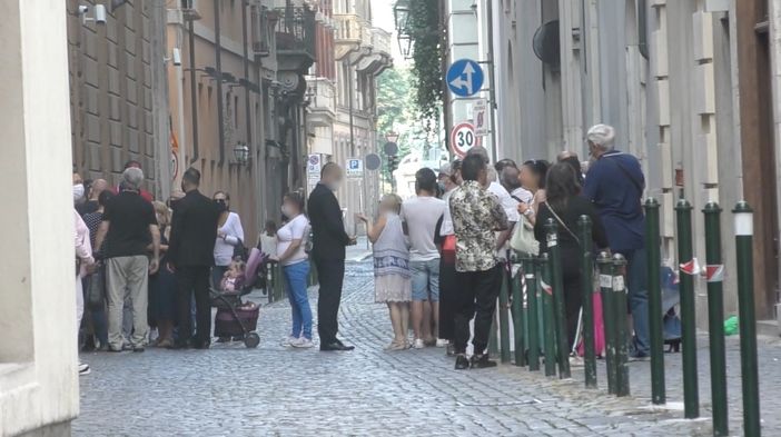 La sede del Monte dei pegni in via Monte di Pietà