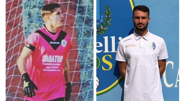 Il portiere Simonetta e il difensore Pia Il portiere Simonetta e il difensore Pia