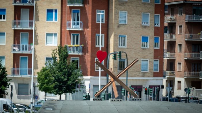 Installazione su tetto Docks Dora Installazione su tetto Docks Dora