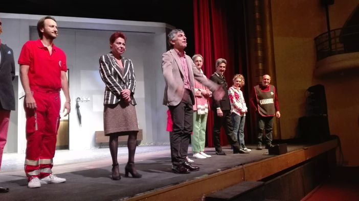 Vincenzo Salemme, mattatore sul palco e anche in libreria a Torino Vincenzo Salemme, mattatore sul palco e anche in libreria a Torino