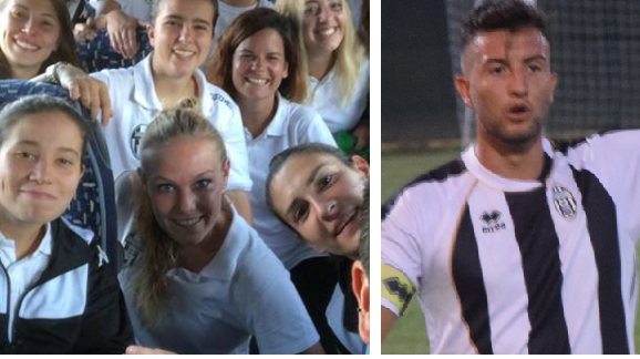 Federica Ainardi e il gruppo femminile del Lascaris. A dx Nicola Lavalle