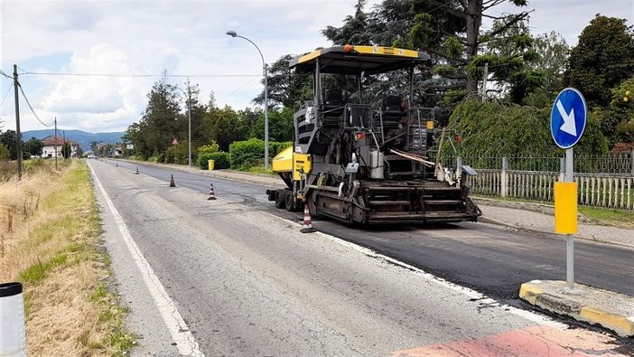 Strada Provinciale 11, Anas rifà la pavimentazione tra Chivasso e Villareggia