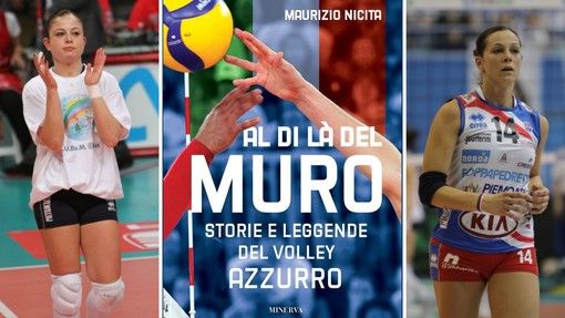 l libro "al di là del muro - storie e leggende del volley azzurro" scritto dal giornalista Maurizio Nicita concluderà il programma del sabato sera, dedicato alla grande pallavolo, con le indimenticabili Paola Cardullo ed Eleonora Lo Bianco