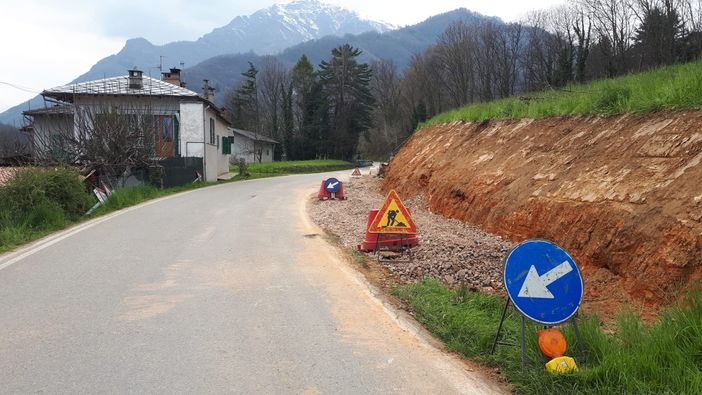 Il tratto oggetto di lavori