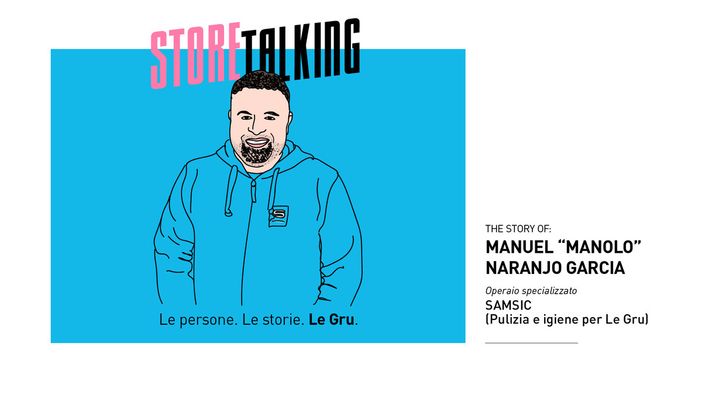 Store talking. Le persone. Le Storie. Le Gru!
