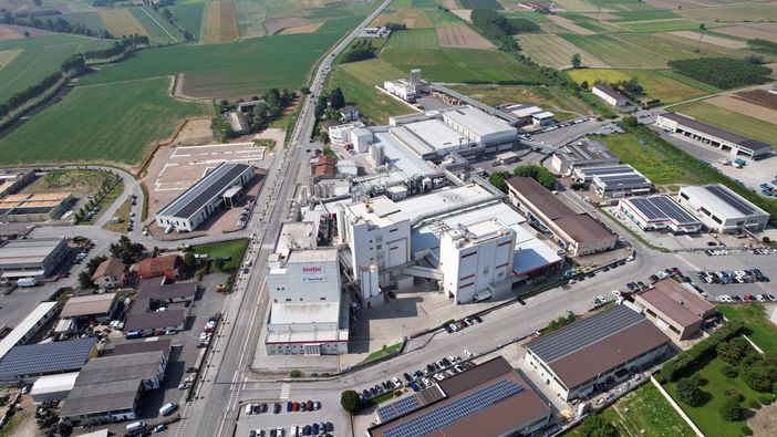 Lo stabilimento Inalpi di Moretta Lo stabilimento Inalpi di Moretta