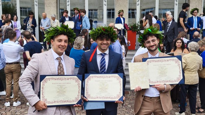 Gabriele Franzon, Gianluca Negrino e Matteo Vinci Gabriele Franzon, Gianluca Negrino e Matteo Vinci