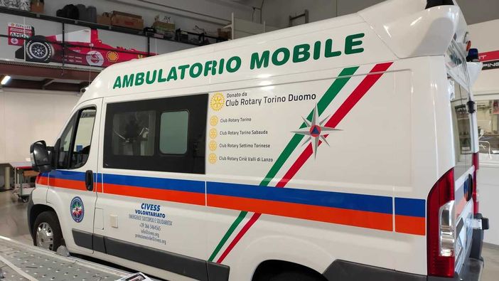 Dal Rotary un ambulatorio mobile per la medicina di strada