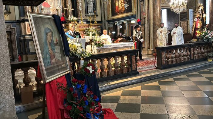 Celebrata a Torino la 'Virgo Fidelis', la santa patrona dell'Arma dei Carabinieri