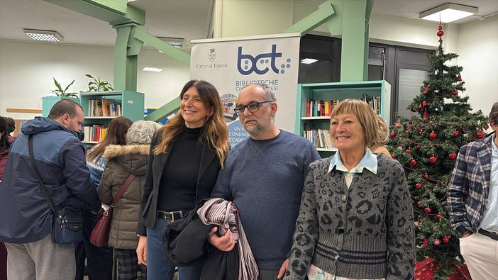 Inaugurato il punto prestito alla biblioteca Carluccio in corso Peschiera Inaugurato il punto prestito alla biblioteca Carluccio in corso Peschiera