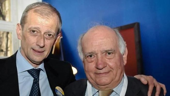 Piero Fassino con Giancarlo Quagliotti