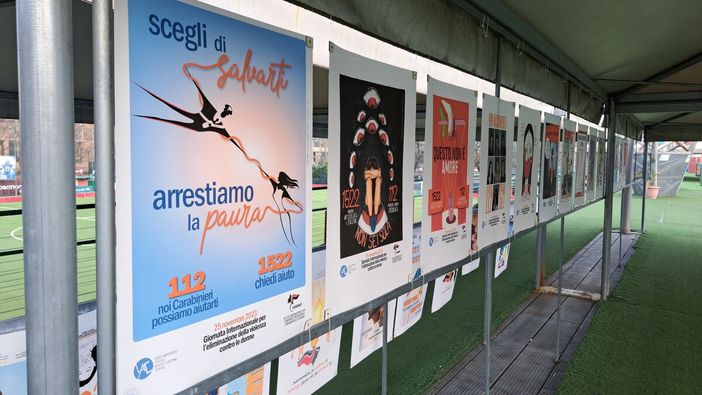Un passaggio della mostra