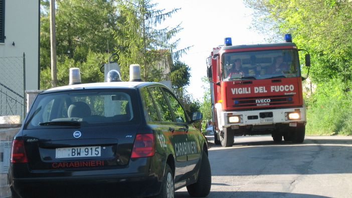 I Vigili del Fuoco ritrovano vivo il pensionato disperso a Scarmagno