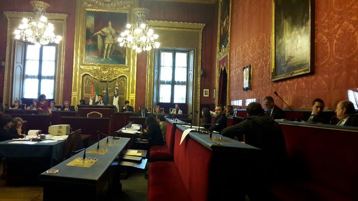 I consiglieri comunali di Torino in strada per la raccolta di carta e cartone I consiglieri comunali di Torino in strada per la raccolta di carta e cartone