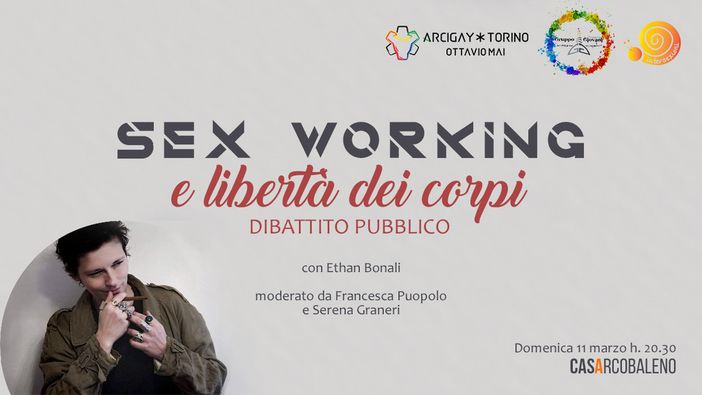 Domenica dibattito su sex working e libertà dei corpi a CasArcobaleno