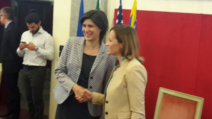 La Clinton sceglie Chiara Appendino (FOTO e VIDEO)