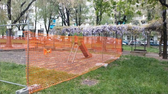 Giardino di via Terni, al via i lavori di riqualificazione