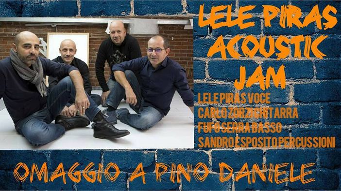 Omaggio a Pino Daniele: questa sera, al Capolinea 8, il Lele Piras Acoustic Jam Omaggio a Pino Daniele: questa sera, al Capolinea 8, il Lele Piras Acoustic Jam