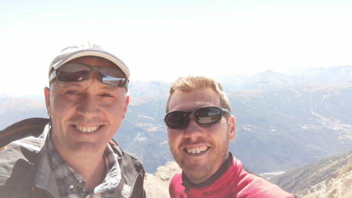 Sorpresa, quel ragazzo appassionato e nostra bravissima guida, è il Sindaco di Oulx!