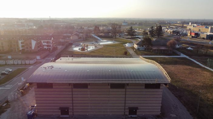 PalaLancia di Chivasso e locandina PalaLancia di Chivasso e locandina