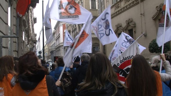 Presidio di protesta per la riapertura della caccia