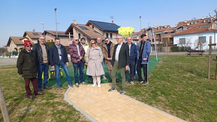 A Chivasso apre la nuova area giochi di via Montegrappa A Chivasso apre la nuova area giochi di via Montegrappa
