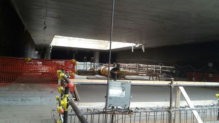 Lavori per la metro, chiuso il pozzo di ventilazione di via Nizza Lavori per la metro, chiuso il pozzo di ventilazione di via Nizza