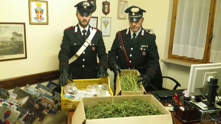 Cuorgné, nasconde due chili di marijuana in casa: arrestato dai carabinieri (VIDEO)