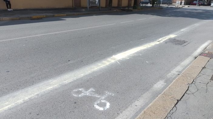 pista ciclabile abusiva