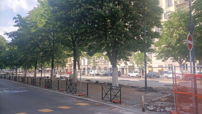Corso Marconi, a ottobre fine del cantiere di riqualificazione. Ed il turet si sposta davanti alla scuola