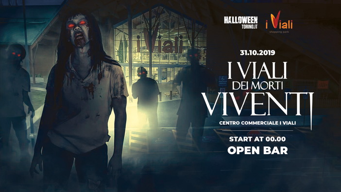 Halloween Torino 2019: mega festa notturna nel centro commerciale