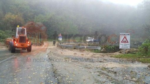 Frana sulla provinciale 30 a Pessinetto e frana di Traves: procedono i lavori di messa in sicurezza