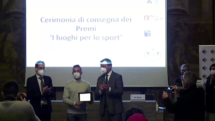 Al Castello del Valentino premiato l’impegno per lo sport e per progettare nuovi spazi per praticarlo